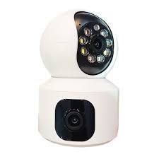 Dual Lens WiFi Security Camera – V380 Pro Compatible
